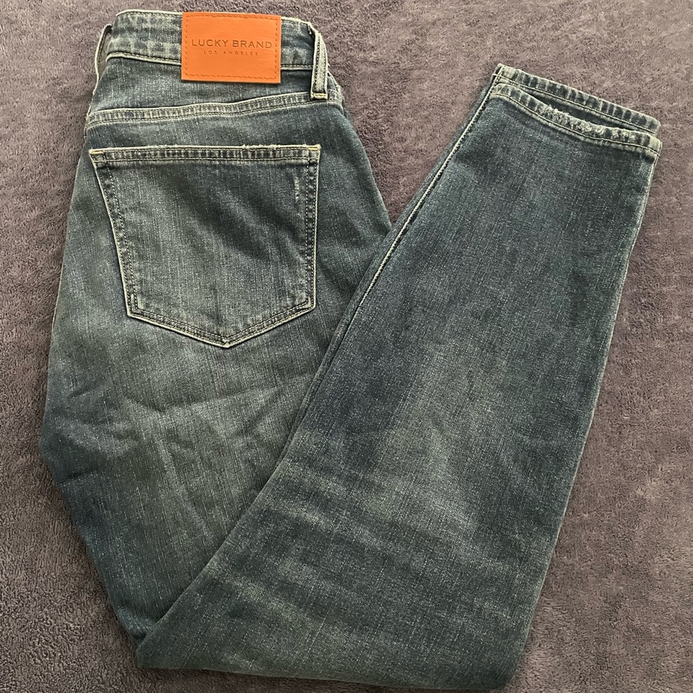 Lucky Brand Ripped Boyfriend Jeans